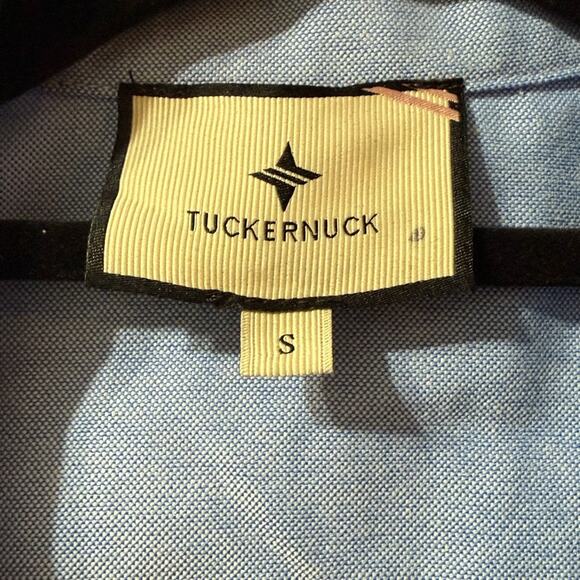 Tuckernuck Oxford Blue Sleeveless Royal Shirt Dress Medium - Picture 8 of 9